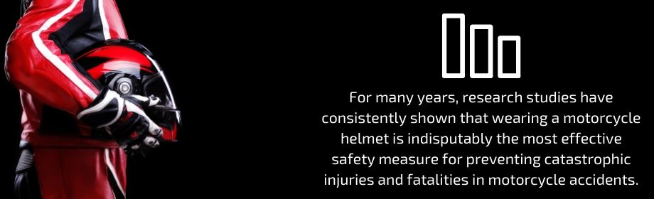 Wearing a Motorcycle Helmet Wearing a Motorcycle Helmet
