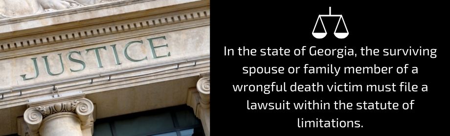 surviving spouse or family member of a wrongful death victim surviving spouse or family member of a wrongful death victim