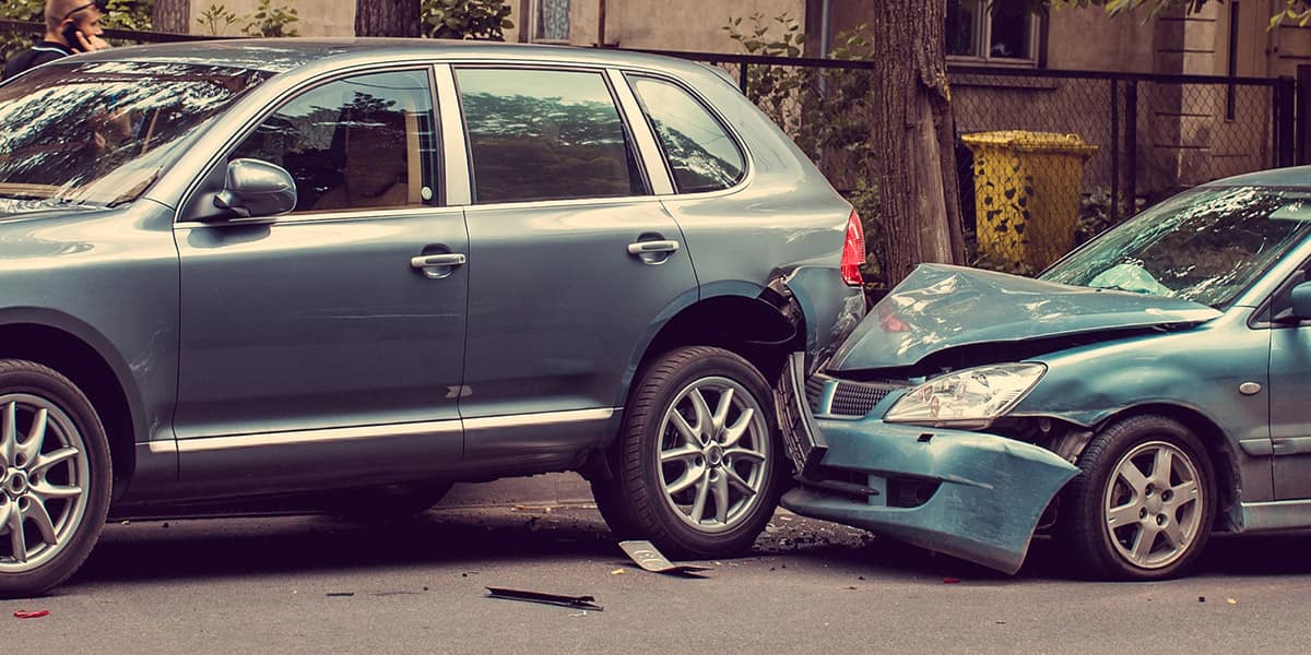 Tipos de accidentes de coche